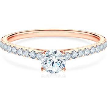 SAVICKI Годежен пръстен Share Your Love: розово златo, лабораторeн диамант