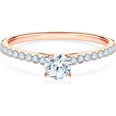 SAVICKI Годежен пръстен Share Your Love: розово златo, лабораторeн диамант