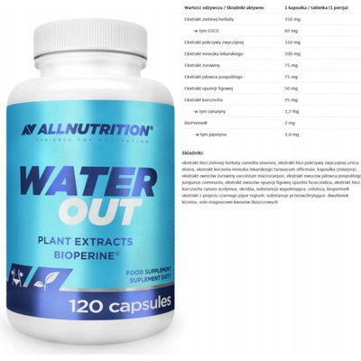 Allnutrition Water Out 120 kapsúl