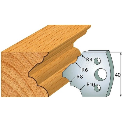 IGM profil 126 - pár nožů 40x4mm SP