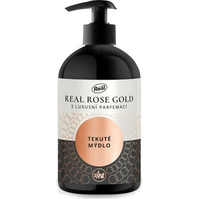 Real tekuté mydlo jemné rose gold 500 g