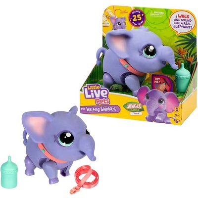 Moose MOOSE Little Live Pets Интерактивно слонче My Pet Elephant Toots (1010876F)