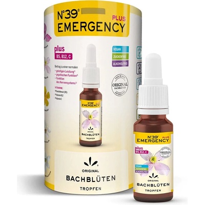 Капки на д-р Бах за спешни случаи + витамин В12, В5, С 20 ml | Lemon Pharma (600120 LP)