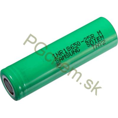 SAMSUNG batéria 18650 INR 25R 2500mAh 20A