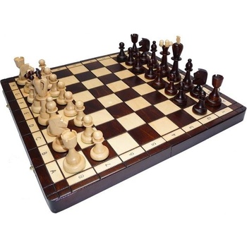 Drevené Šachy ACE hnedé