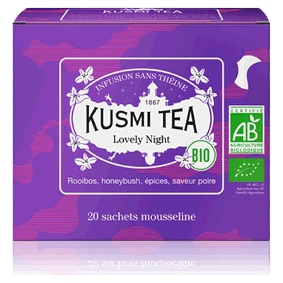 Kusmi Tea Porciovaný bylinný čaj Lovely Night Bio 20 vrecúšok