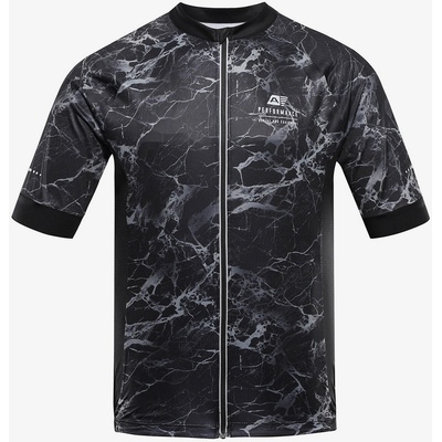 ALPINE PRO SAGEN Сива колоездачна фланелка ALPINE PRO | Siv | МЪЖЕ | S