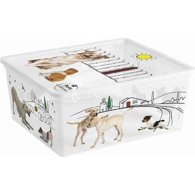 KIS C Style Pets M Box s vekom 18 l 34 × 40 × 17 cm