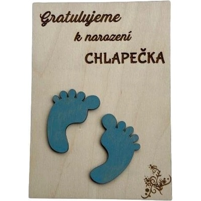 DCH Gratulujeme k narození - chlapeček