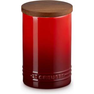 Le Creuset Кухненски буркан за съхранение SIGNATURE 770 мл, CERISE, керамика с глазура, Le Creuset (LECR70819770600099)