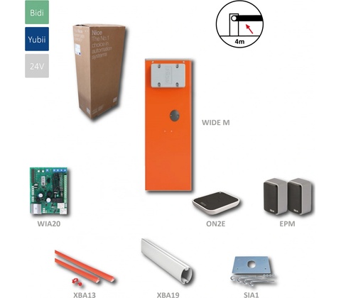 WIDEM KIT automatická závora do 4m