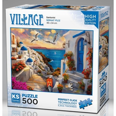 KS Games Santorini Řecko 500 dílků