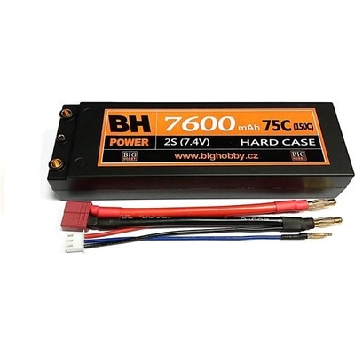 BH Power Li-pol baterie 7600 mAh 2S 75C 150C HC A
