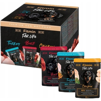 Fitmin For Life Multipack 24 x 85 g – Hledejceny.cz