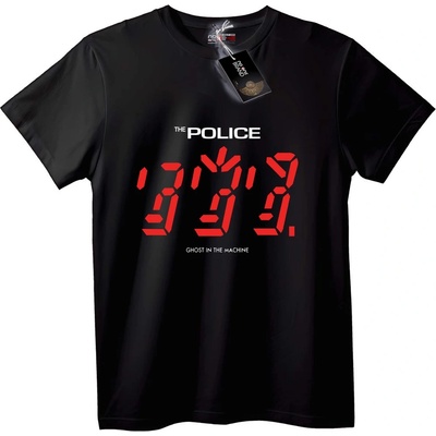 NOONEBRAND Тениска The Police Ghost in the Machine - 6XL, Black
