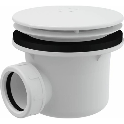 Alcadrain Vaničkový sifon 90 mm, bílá lesk A49K-B