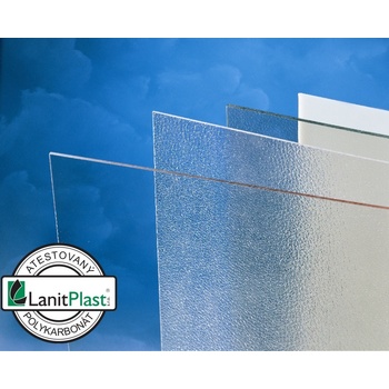 Lanit Plast Polykarbonát plný 4 mm 1025 x 1016 mm čirá 1 ks