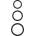 Pipedream Fantasy C-Ringz Silicone 3-Ring Stamina Set Black