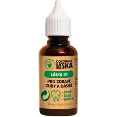 Láska 01 Pre zdravé zuby a ďasná psov 50 ml