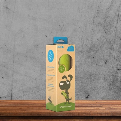 Earth Rated ekologické sáčky v zásobníku 300 ks