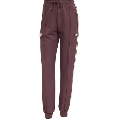 adidas Дамски анцуг Adidas Olympique Lyonnais Terrace 2024 2025 Icons Tracksuit Bottoms Womens - Aurora Ruby