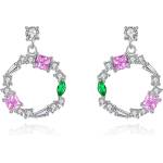 Silenti Jewelry Сребърни обеци "Колорит