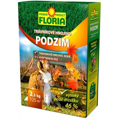 Agro Floria hnojivo podzimní trávníkové hnojivo 2.5kg