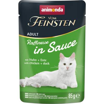animonda vom Feinsten Adult Raffinesse v omáčce s kuřecím a kachnou 48 x 85 g