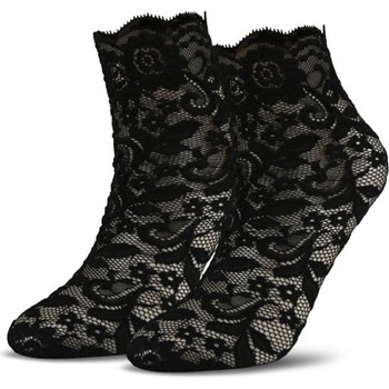 Image 1 of Gatta Journal 01 Lace Socks Nero