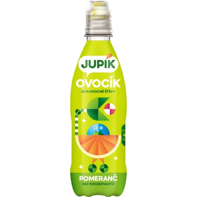 Jupík Pomeranč ovocný nápoj 12 x 330 ml PET