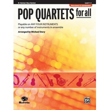 POP QUARTETS FOR ALL Revised and Updated level 1-4 klarinet/bass clarinet