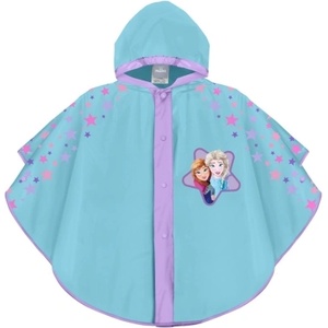  Пончо за дъжд Perletti Kids Frozen 99163, Светлосин