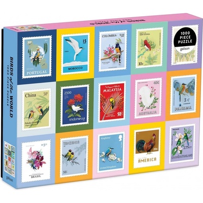 Galison Birds of the World 1000 dielov