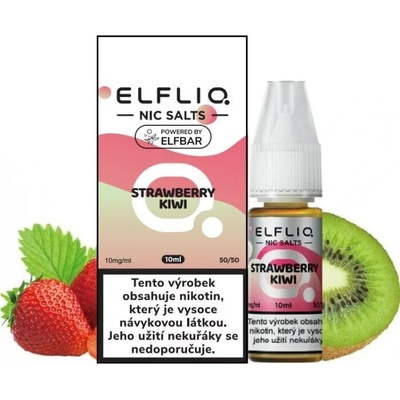 Elf Bar ELFLIQ Nic SALT Strawberry Kiwi 10 x 10 ml 10 mg