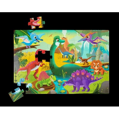 B-TOYS maxi Dinosaurus 48 dielov