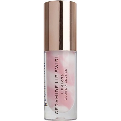 Makeup Revolution Ceramide Swirl hydratačný lesk na pery Pure Gloss Clear 4,5 ml