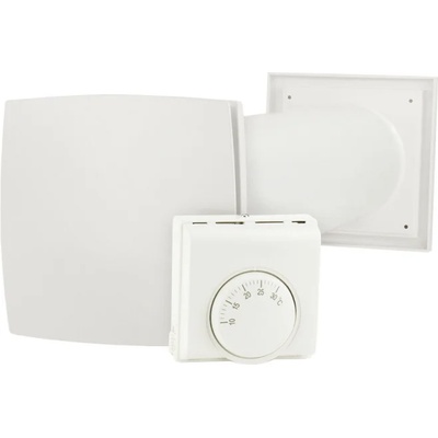 Енергоспестяващ комплект Dalap THERMO за разпределение на топъл въздух през стената, Ø 100 мм (22THERM01)