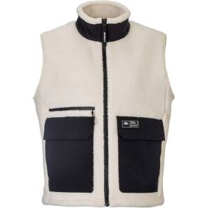 Scott Дамски поларен елек Scott Women's Vest Escape Heritage Pile Fleece vest - Latte Beige / Black (132-1797-0314)