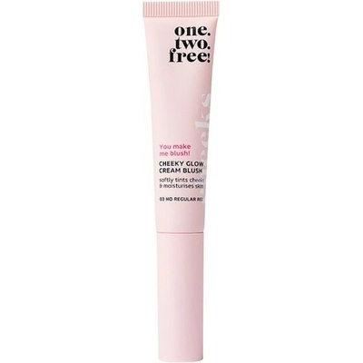 one,two,free! Cheeky Glow Cream Blush tvářenka Růžová 14 ml