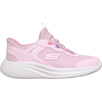 Skechers Детски обувки Skechers Slip-ins Bounder Shoes Childrens - Pink/White