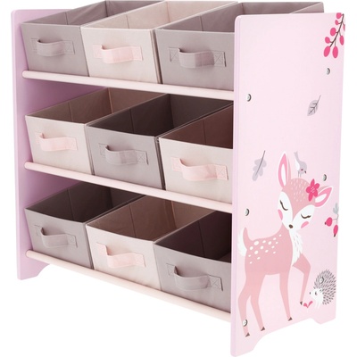 LUPILU Regál do dětského pokoje, 65 x 30 x 61,5 cm (jelen) – Zboží Mobilmania