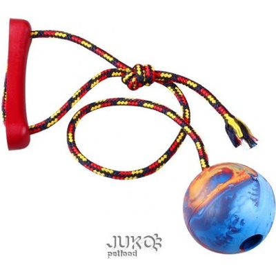 Sum-Plast Míč aport. na šňůrce plovací Vanil. 8 cm