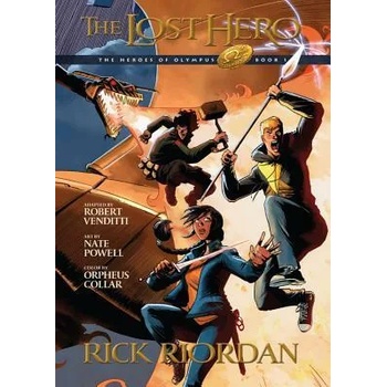 Image 1 of The Heroes of Olympus 1 | Rick Riordan, Robert Venditti, Nate Powell, Orpheus Collar