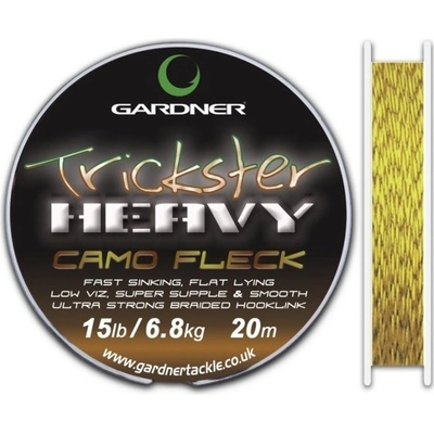 Gardner šnúra Trickster Heavy Brown 20m 20lb