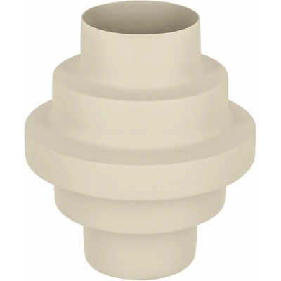 Béžová oceľová váza (výška 23 cm) Velia – Kave Home