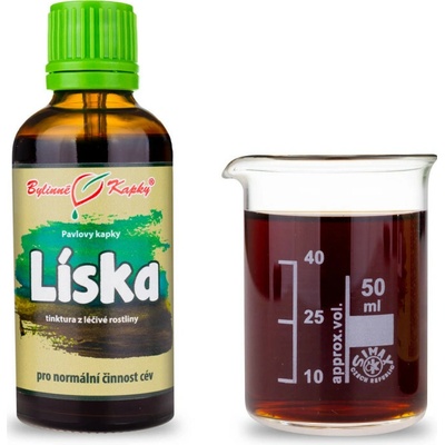 Bylinné kapky Lieska bylinné kvapky tinktúra 50 ml