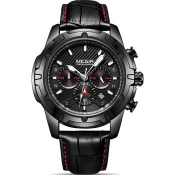MEGIR Часовници megir mi-38526 - черен kp38526 (mi-38526)
