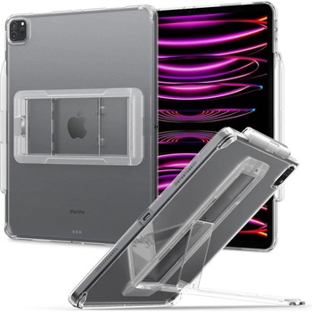 Spigen Кейс Spigen Airskin Hybrid ""S"" за iPad Pro 12.9'' 2021 / 2022, със стойка, прозрачен (22677-0)