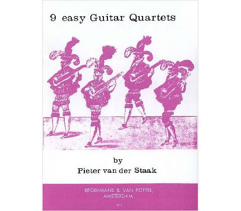 9 easy Guitar Quartets
