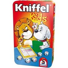 Schmidt Dětská hra s kostkami Kniffel Kids v plechové krabičce